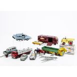Dinky Toys, including 981 Horse-Box, 934 Leyland Octopus Wagon, 905 Foden Flat Truck with Chains,