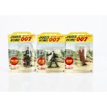 Gilbert James Bond 007 Figures, No.3 James Bond In Scuba Gear, No.4 Odd Job, No.6 Goldfinger, E,