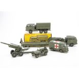 French Dinky Toy Military Vehicles, 80d Berliet 6x6 All-Terrain Truck, in original box, loose 890