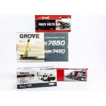 NZG 1:50 Grove GMK 7550 All Terrain Hydraulic Crane, TWH Collectibles Dewsbury & Proud Grove GMK