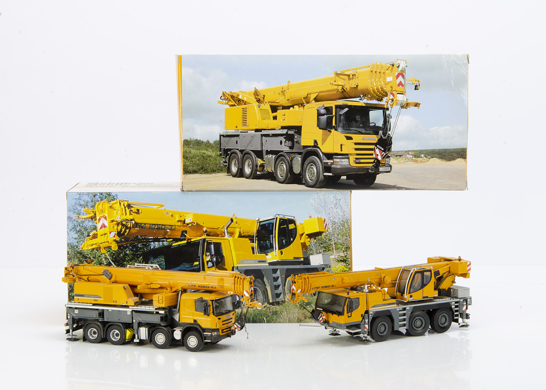 WSI Collectibles 1:50 Liebherr Mobile Cranes, No.9921 Liebherr LTF 1060.4-1 Truck Mounted Telescopic