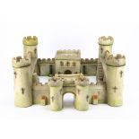 A rare Young and Fogg Tri-ang rubber Castle made in the style of the Spot-On Cotswold series and