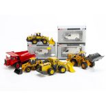 1:50 Construction Vehicles, twenty loose vehicles by various makers including NZG, Conrad, Brami,