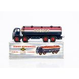 A Dinky Supertoys 942 Foden 14-Ton 'Regent' Tanker, 2nd type dark blue cab and chassis, red/white/