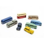 Dinky Toy Public Transport Vehicles, 29f Observation Coach, grey body and hubs, red flash, 29g