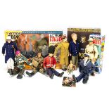 Vintage & Modern Action Man, including Palitoy Action Man Sailor, in original box, six dressed