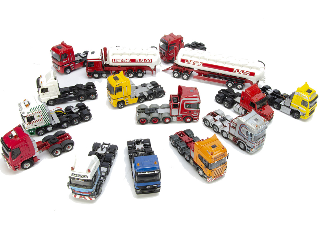 1:50 Trailers & Tractor Units, large quantity of loose Trailers and Tractor Units by various