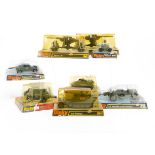 Bubble Pack Military Dinky Toys, 656 88mm Gun (2), 615 U.S Jeep with 105mm Howitzer, 617