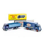 Dinky Supertoys 918 'Ever Ready' Guy Van, 2nd type blue cab/body, red grooved hubs, 431 Guy 4-Ton