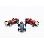 Scalextric Electric Tinplate Racing Cars, MM/C52 Ferrari 4.5L 375F1 Grand Prix, MM/C51 Maserati 250F