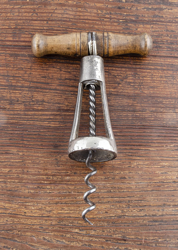 An American William Clough's power cone corkscrew, US patent no 172868, c 1876, unmarked, 16cm to - Image 2 of 2