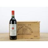 Bordeaux Chateau Poujeaux 1990 OWC, 1 case of 6 bottles of Chateau Poujeaux 1990 Medoc vintage red