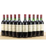 Bordeaux Chateau de Sales 1983, 10 bottles of Chateau de Sales 1983 Pomerol vintage red wine (10)