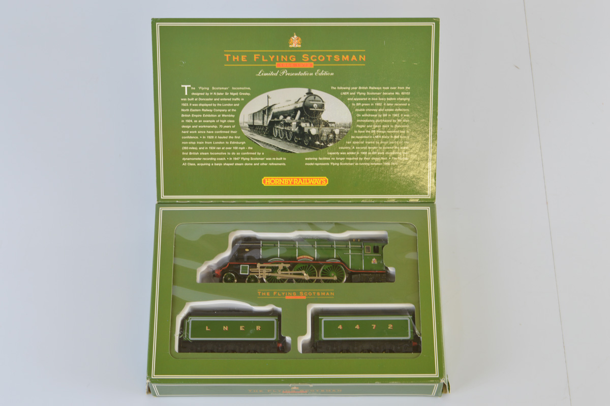 Hornby Railways The Flying Scotsman, R.075 limited presentation edition set 1966-1973.