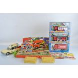 A selection of unboxed vintage diecast models, by Matchbox, Corgi, Dinky and others with varying