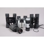 Medium Magnification Binoculars and Monoculars, comprising Auriol 12 x 32 binoculars, Celestron