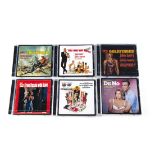 Soundtrack CDs, approximately one hundred and fifty mainly Soundtrack and TV theme CDs including