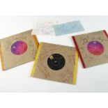Pop Signatures, five signed items comprising The Foundations, Ace (signed record sleeve including