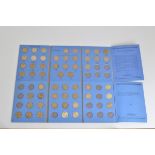 Two British Coin Collectors Florin albums, including 30 pre-47 examples.