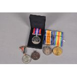 A WWI Army Service Corp duo, awarded to Sergeant Frederick W Seabrook (M2-151930), together with a