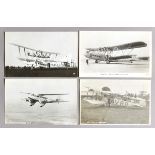 Postcards, aviation interest, one album, including P2 RP 'Flying at Hendon', with Avro Type E