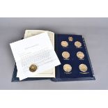 A Churchill Centenary Trust collection of John Pinches Centenary medals, commemorating the 100th