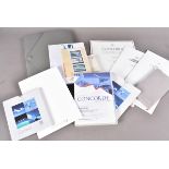 Concorde, a selection of Concorde related items, to include a diary, a calendar, a DVD, menus,