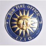 British Promotional Fire Marks, Sun Fire Office, A3F(ii), copper, G, original paint, A3L(i),