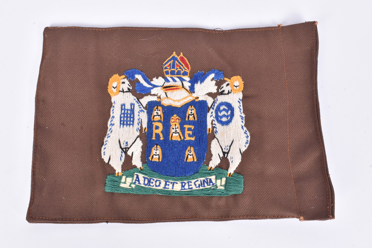 A South Africa flag (1928-1994), 67cm x 44cm, believed to be from HMS Eagle's 64-66 Commission, - Image 3 of 3