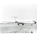 British Aircraft Corporation publicity photographs, apx. 10 x 8 silver prints, BAC One-Eleven in