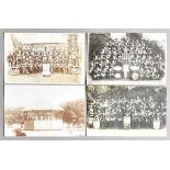 Postcards, British military band interest - P2, RP, in posed groups or playing in UK, all in full