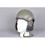 A Combat Vehicles Crewman's Helmet, complete with inner helmet (Less Pads) Assembly, with