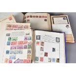 A large array of Victorian and later British and Overseas stamps, to include Penny Reds, some of the