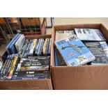 A collection of Aviation related DVDs and CD-Roms, comprising of various games, videos of various