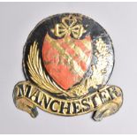 Manchester Fire and Life Assurance Company Fire Marks, 1824-1904, A71C, tinned iron, G, original