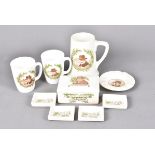 A Scarce Royal Doulton Winston Churchill trinket box, complete with four internal dishes, together