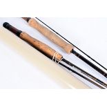 Two Sage Graphite III fishing rod, comprising a 7100 RPL #7 Line 10', and a 586 RPL #5 Line 8'6'',