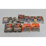 A collection of Johnny Lightning 007 James Bond diecast models, together with three Hotwheels