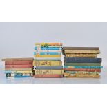 A collection of Enid Blyton books, all hardback examples, some with dust jackets. Together with