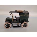 A contemporary model vintage delivery van, James the Second Shrewsbury & Telford, 27 cm