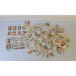 A good quantity of assorted cigarette, confectionary and tea cards, including Primrose, Brooke Bond,