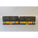 A collection of The Classic Composers CDs, 46 CDs contained in two display shelves