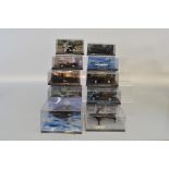 A quantity of Eaglemoss Batman diecast models, all contained in plastic display cases (10)
