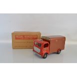 A boxed Tri-ang Pressed Steel 300 Series TM4815 Horse Box from their 'Roadster' range, a hard to