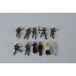 A rare set of Dad's Army cast metal figures by SSD Wolverhampton, eleven nicely cast and painted