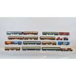 A quantity of unboxed OO gauge rolling stock, including Hornby Dublo, Hornby, Lima, Tri-Ang