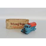 A scarce boxed Tri-ang Pressed Steel 'W' Series W590 (TM6038) 'Shell BP' Petrol Tanker Lorry in blue