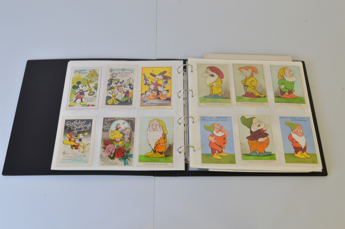 A collection of Disney related postcards, Including birthday and greeting cards, subjects - Image 2 of 2