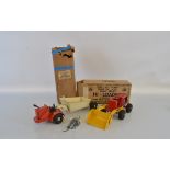 Two boxed vintage Tri-ang Pressed Steel Construction Vehicles from their 'Giant Series', a scarce
