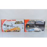 Two Mehano HO gauge Starter train sets, Speed Trains TGV POS T103 and Cargo Train ART T113, box